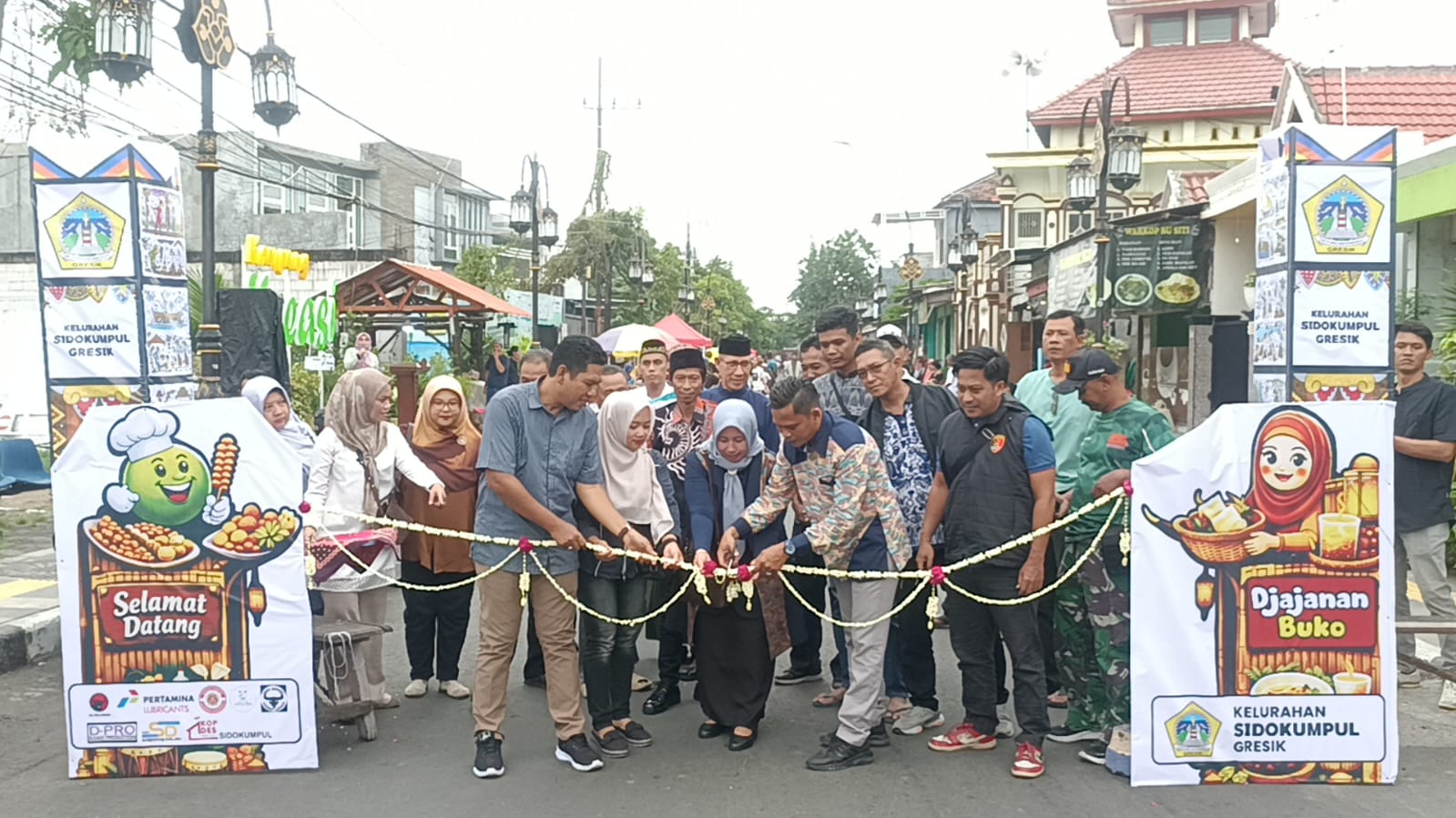 pembukaan-festival-jajanan-buko-kelurahan-sidokumpul-kecamatan-gresik-2026